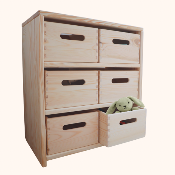 TIDYNI Shelf - Das perfekte Spielzeugregal – montessori-inspiriert