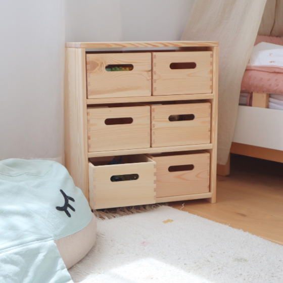 TIDYNI Shelf - Das perfekte Spielzeugregal – montessori-inspiriert