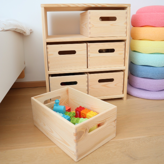 TIDYNI Shelf - Das perfekte Spielzeugregal – montessori-inspiriert
